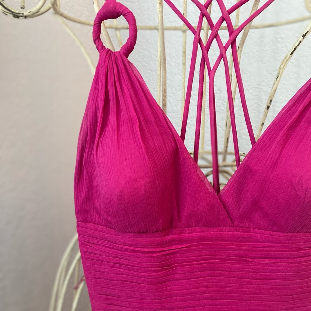 Cache Pink Floor Length Gown - image 5